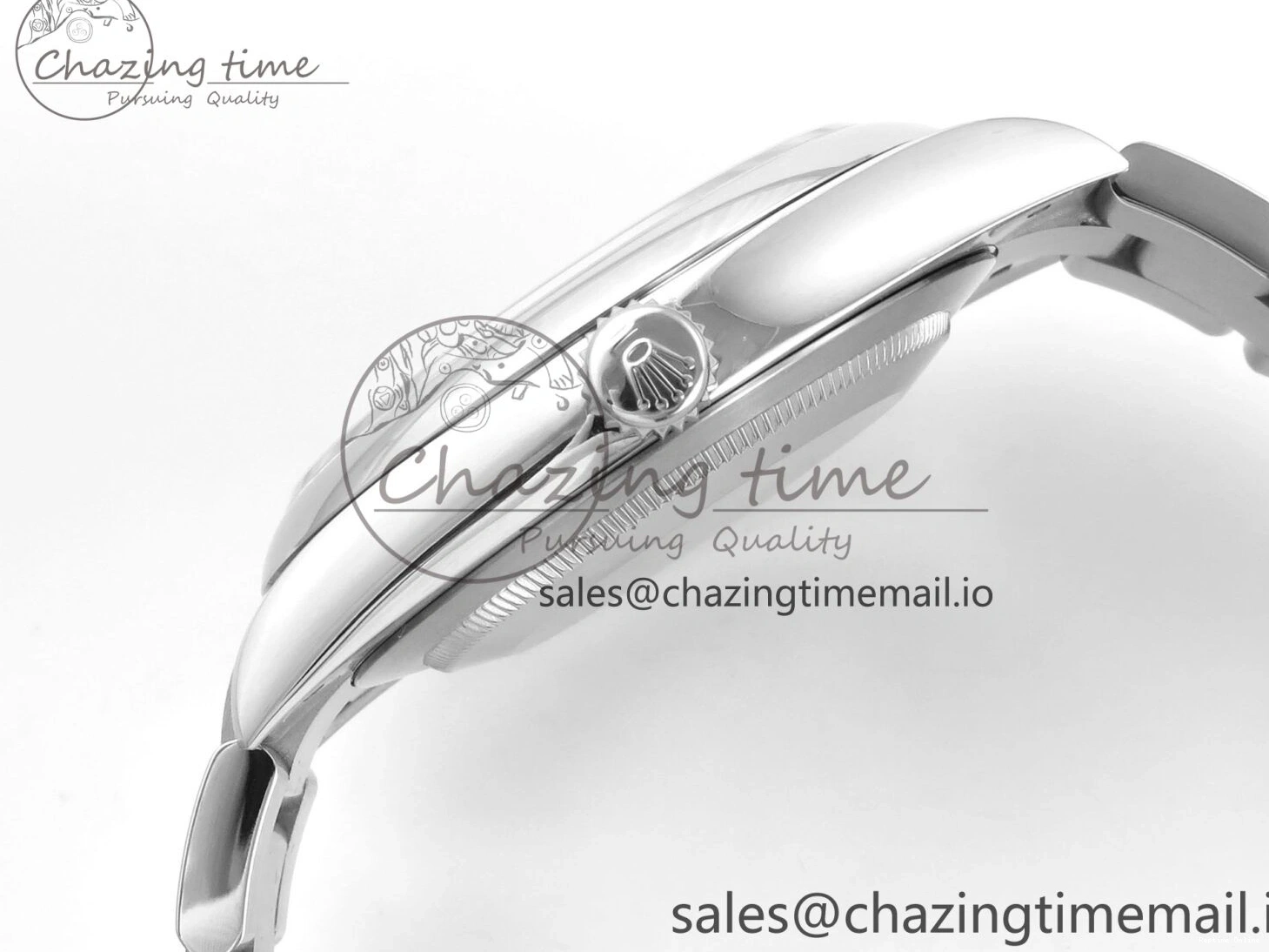 0204 Sustainable Oyster Perpetual 124300 41mm EWEF Best Edition 904L Steel Red Dial A 768